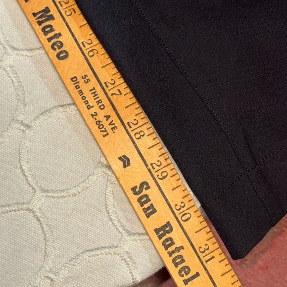 State & Liberty Pants Mens 38 Black Athletic Fit 4-Way Stretch Machine Washable - Picture 7 of 7